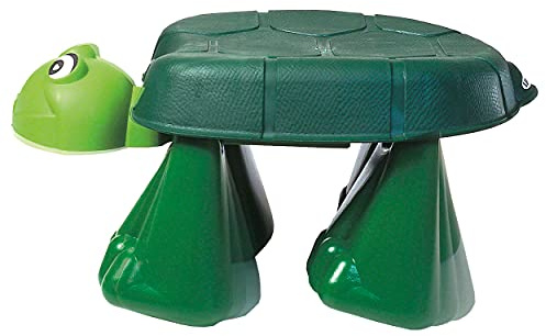 Sport-Tec Turnturtle Laufschildkröte grün – Balancierhilfe & Therapiegerät für Kinder/Kindergarten, Gleichgewichtstrainer/Spielgerät aus Kunststoff, Nutzbar im Sitzen, Knien oder Stehen