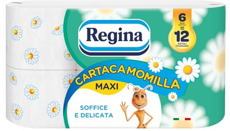 Toilettenpapier REGINA cartacamomilla 6 Rollen