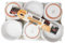 Benegiamo CERAMICHE Set 6 TEGAMINI Gnocchi Terracotta IDONEI per MICROONDE