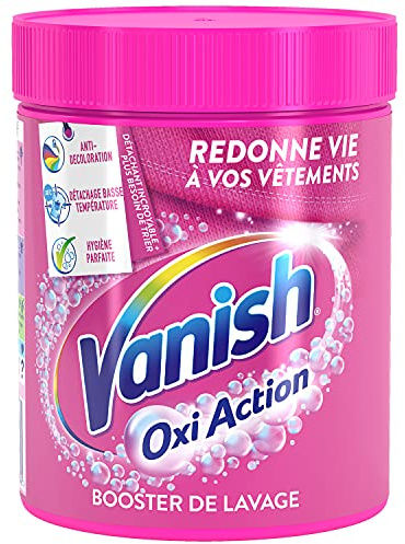 Vanish Oxi Action Booster für Waschanlage, Fleckenentferner und Anti-Verfärbung, Pulver, 940 g