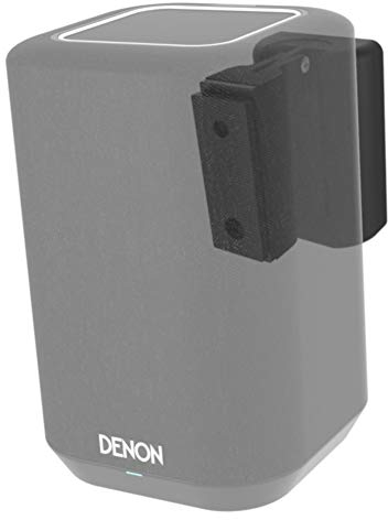 Cavus CMDH150B Support mural rotatif et inclinable pour enceinte intelligente Denon Home 150 - Facile à accrocher - Support avec matériel de montage - Noir