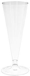 ISAP PACKAGING Bicchieri flute plastica con base da champagne confezione da 30 pezzi 3381