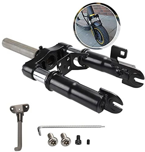 Scooter Gabel, Federgabel vorne für Ninebot Max G30LD/ G30 LG, G30D 2 federung, Vorderradmodifikation Stoßdämpfer, E Scooter Zubehör, Modifikation Zubehör (Gabel + Fußstütze)