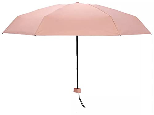 Miyabitors Ombrello da sole da uomo pieghevole mini ombrello da spiaggia da viaggio portatile ombrellone