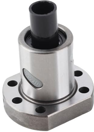 Tuerca de Husillo de Bolas con SFU1605 Tornillo de Bola con Brida de Acero de Rodamiento de 16 Mm con Tuerca de Bola para RM1605 SFU1605 Tornillo de Husillo de Bolas, Varilla de