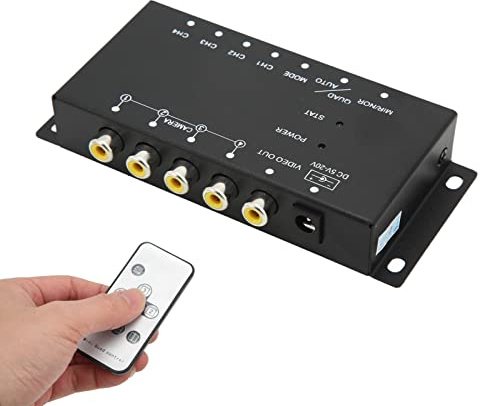 Splitter Video Digitale Mobile Mini Video Splitter a 4 Canali 720P Accessori Elettronici Automobilistici Per Autobus Autocisterne Barche Yacht