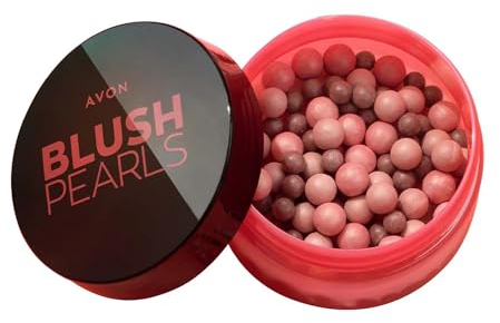 Avon Blush-Puderperlen Pearls Farbe warm 28g strahlender Glow Rouge neue Serie größere Dose