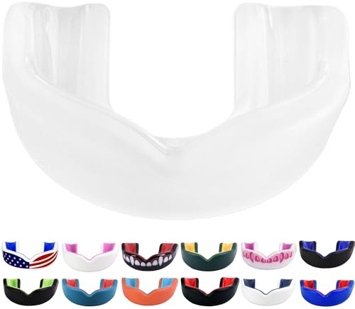 Oral Mart (Clear/Semi Clear) Youth Sports Mouth Guard for Kids