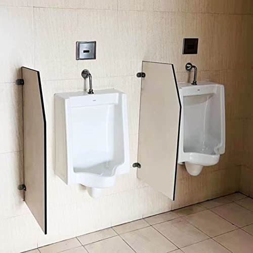 sjdoPulse Urinal,Sichtschutz, Bodenmontierte Urinal,Trennwand, Öffentliche Toilette, Männliche Urinal,Trennwandverlängerung Für Erwachsene, Urinal,Trennwandtrennwand Für Schulen/Einkauf,2 pcs