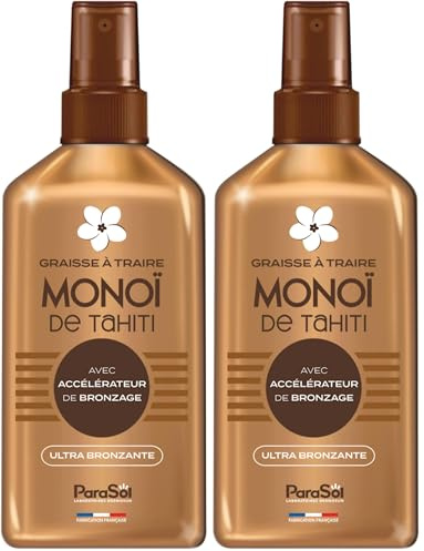 ParaSol Spray Grasa de ordeño Monoï de Tahití (Paquete de 2)