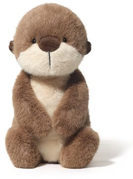 Herfair Kuscheltier Otter Plüschtier zum Kuscheln & Spielen Plüsch Spielzeug Kawaii Deko Plushie Puppen Stofftier Geschenke für Kinder