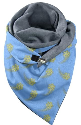 Weihnachtsschal Dreieckstuch Schal Dreieck Damen Winter Schlauchschal Baumwolle Dreieckstuch Herbst Winter Warm Weihnachten Drucken Scarf Kuschelige Und Wunderschöne Elegant Musselin Tuch Damen