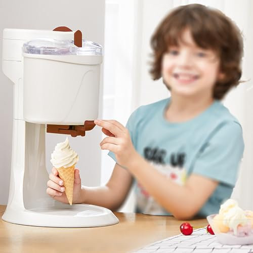 Gelatoera,macchina per gelato soft da banco Macchina per gelato soft commerciale, macchina per gelato soft serve-220V