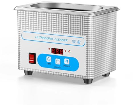 TIEOAXFT 800ml Ultrasonic Cleaner 40kHz Ultra Cleaner with Timer Ultrasonic Jewelry Cleaner Ultrasonic Cleaning Machine