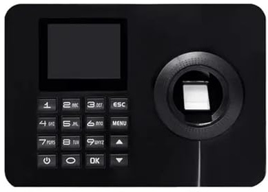 Timbratrice, 2.4 Display a colori ad alta risoluzione TA10 Macchina for la rilevazione e presenze con impronta digitale, password, badge e di controllo degli accessi Macchina for la rilevazione e pres