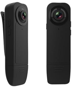 QZCX Bodycam, A18 Pen Camera HD 1080P Videoregistratore portatile tascabile Videoregistratore for visione notturna Sport DV Videocamera con rilevamento del movimento(With 32G TF Card)
