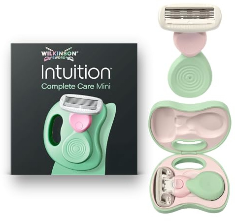 Wilkinson Sword Intuition Complete Care Mini Travel Women's Razor, 1 Case