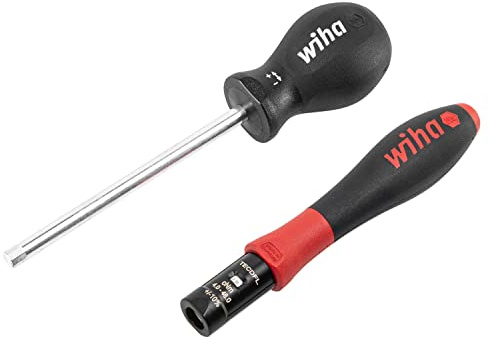 Wiha verstellbarer Drehmoment Schraubendreher TorqueVario®-S(36849)variabel einstellbar I 0,04-0,46Nm I digital Anzeige I in praktischer Kunststoffbox