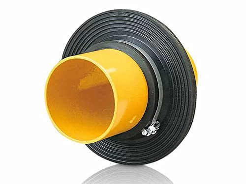 Mauerkragen für glattwandige Rohre zum Abdichten der Rohraußenwandung (Spannweite 48 mm - 53 mm)