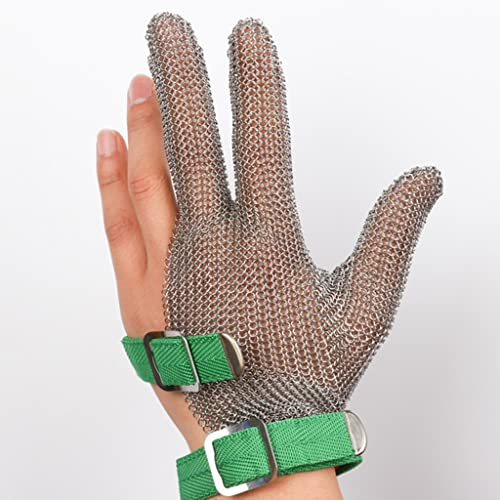 DAKLEY Schnittfeste Handschuhe No Cut Handschuh Holzschnitzerei Handschuhe für Küche Metzger Arbeit im Freien Schutzhände (Color : B(Single), Size : S)