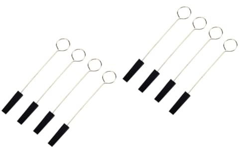 Toyvian 2-teiliges Klavier-stimmgabel-Set 4-in-1-musik-stimmgabel Dämpfer Klavier-stimmwerkzeuge Für Genaues Und Einfaches Stimmen Aus Rostfreiem Stahl