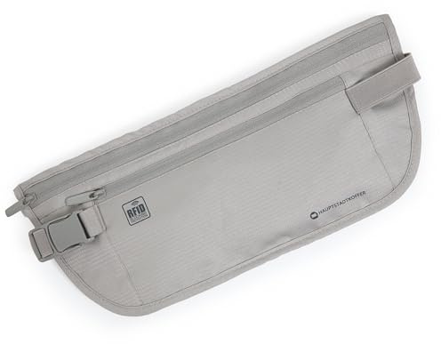 Hauptstadtkoffer - Bauchtasche, RFID-Schutz, Gürteltasche, Unisex, Secured Waist Pouch, Hüfttasche, Bauch Reisetasche, Graphite