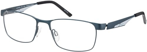 AD LIB Brille mit Sehstärke für Herren optional mit Sonnenbrillentönung oder Blaulichtfilter, Rechteckig, gefertigt aus Titan (inklusive Brillenetui)