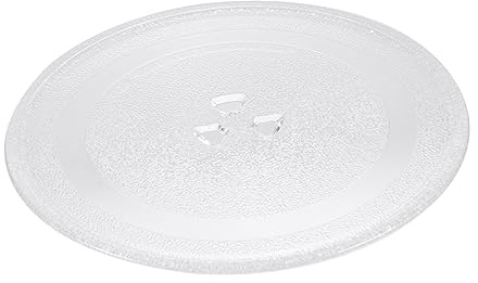COLLBATH Mikrowellen Drehteller Glas 24,5cm Dickes Sicherheitsglas Mikrowellenzubehör Kompatibel Für Standardmodelle