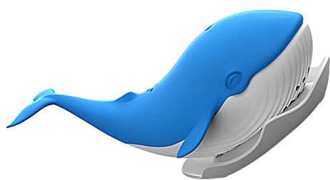 Gatuida 1Pc Silicone Whale Tea Strainer Infuser Blue Loose Leaf Tea Filter for Home and Travel for Tea Lovers and Present Ideas