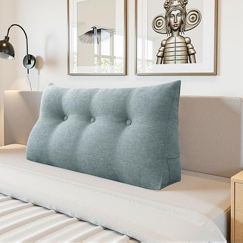 LELEFIDO Kopfteil Bett Rückenkissen – Großes Lesekissen für Bett & Sofa, Bequemes Rückenstützkissen fürs Lesen, Entspannen & Sitzen, Dekoratives Kopfteil Kissen