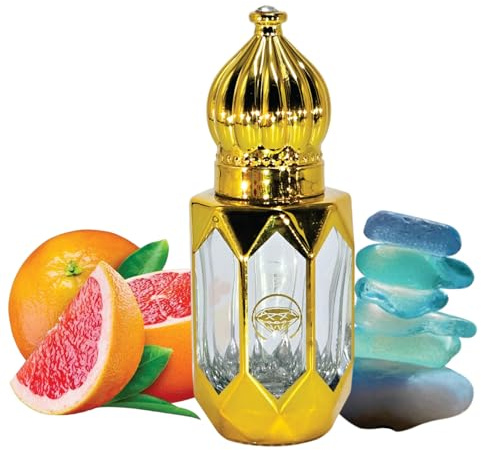 Sapphire's Choice Invictas Perfume oil | Invictas Perfume Oil For Men 8 ml | Orange,Grapefruit and Patchouli Fragrance | Long-Lasting Perfume oil For Men Made in UK