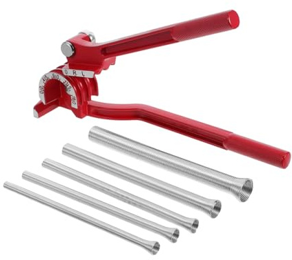 DOITOOL Piegatubi Manuale Molla Slot per Rame e Alluminio Strumento Professionale per Condizionatori Piegatura Precisa Senza Elettricità Design Ergonomico per Operazioni Senza Fatica