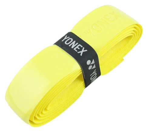 Yonex – Griffband für Badmintonschläger, Tennis oder Squash (synthetisches Material), gelb