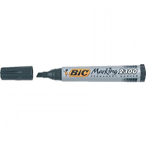 Bic Marking 2300 Svart Permanent Marker Mejselspets