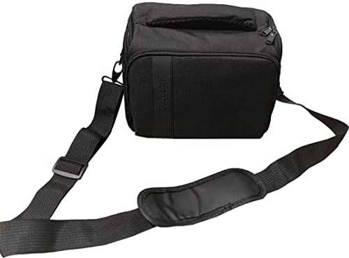 DSLR Camera Shoulder Bag Case Compatible for Canon EOS 1300D 1200D 1100D 1000D 70D 100D 700D 60D 60Da 50D 40D Nikon Sony Pentax Panasonic Leica etc(Black)