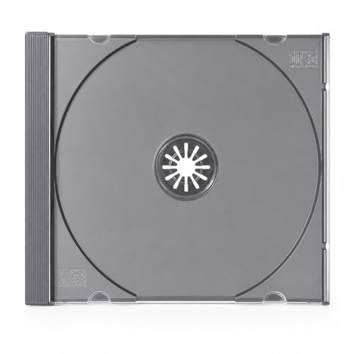 25 x schwarze CD-Einlegeböden