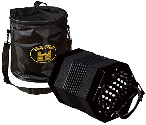 Trinity College Concertina (AP-1130A), color negro