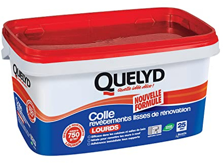 Quelyd Colle Revetements Lisses de Renovation Lourd - 5 kg