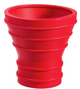 NUOBESTY Golfball - Up Saugnapf Gummi Golfball Retriever - Up Grabber Putterball Gummisaugnapf für Golfprofi Zubeh?r Rot