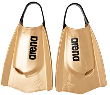 arena Powerfin Pro II Schwimmbad-Trainingsflossen, Schwimmflossen für Erwachsene, Flossen aus 100% Silikon, Komfortable Kurzflossen für das Schwimmbad