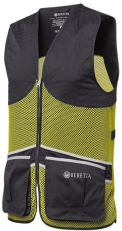 Beretta Schießweste FULL MESH VEST Tontauben TRAP SKEET leichte Weste Ice Grey § Sulphur Spring (as3, alpha, m, regular, regular)
