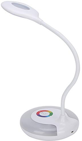 LED-Schreibtischlampe, Touch-Dimm-Schreibtischleuchte mit Augenschutz, Bunte Touch-Dimmung, 2835 Chips, Energiesparend, Verstellbarer Winkel, Schlafzimmer, Lesen, Arbeitszimmer
