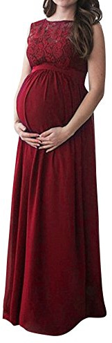 Kielsjajd Abendkleid Damen Elegant - Umstandskleid Fotoshooting Schulterfreies Chiffon Tüll Langes Schwanger Kleidung Festlich Hochzeit Elegant Abendkleider Umstandsmode