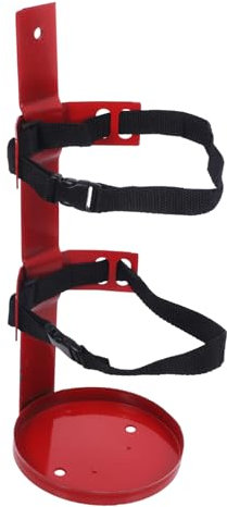 Yardenfun Support pour Extincteur 2-4 Kg en Acier Résistant Support Suspendu Accessoire Sécurité pour Bureau Et Maison Fixation Murale