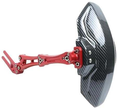 Protezione ruota per moto Copriruota Posteriore Universale Per Motocicletta Paraspruzzi Universale Regolabile
