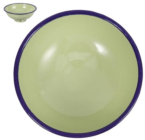 Warmhm Ciotola Smaltata Vintage Per Alimenti Ciotola Enameled Per Insalate e Noodles Design e Resistente