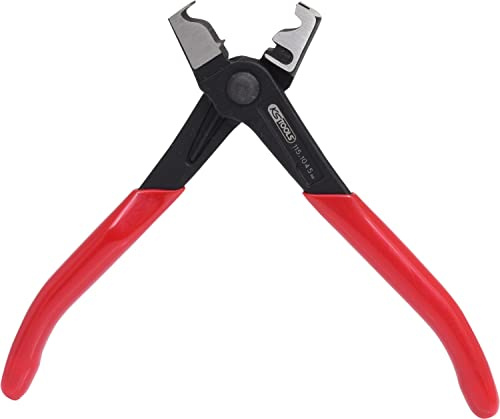 KS Tools 115.1045 Click-Schlauchschellenzange, geschmiedet, 180mm, Farbig