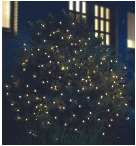 LED Lichternetz 3x3m 200er kaltweiß-grün F-H-S 02893