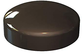 Charles Watson Plastidome 2-Piece Screw Cover Caps, Brown, Pack of 25 | Protects screw heads from dirt and moisture to prevent rusting, offering a neat, flush finish for 6, 7 and 8 gauge screws.
