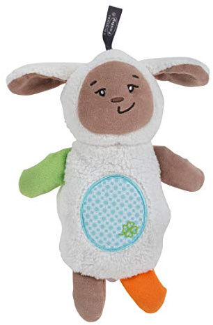Fashy Wärmekissen Lamm Lissi mit Flauschbezug und Rapssamenfüllung, 280 g